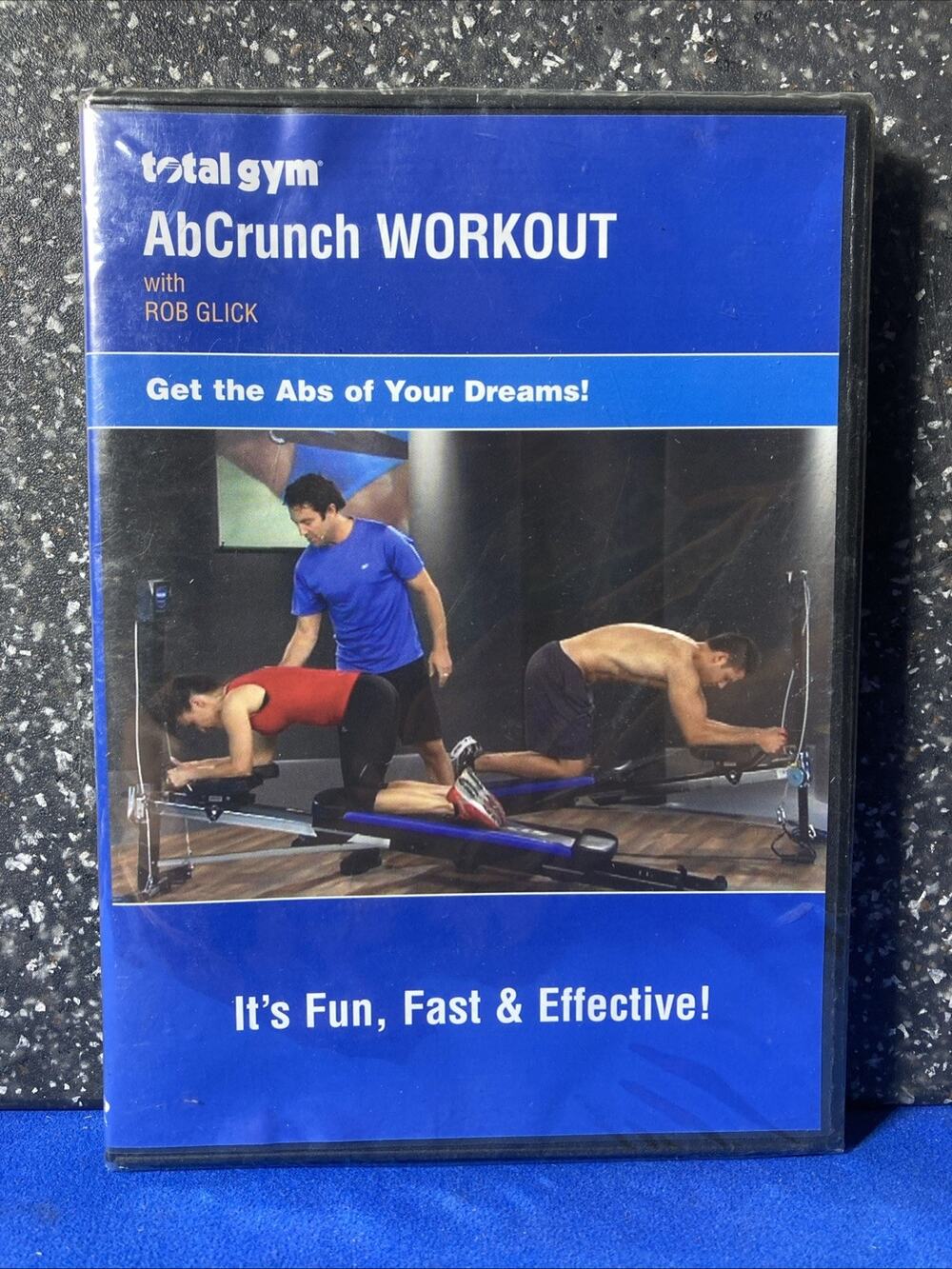 Total Gym AbCrunch Workout DVD 2013 with Rob Glick Fitness Training